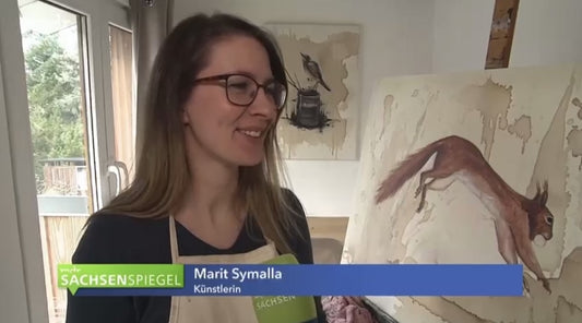 Eichhörnchen mit Perle