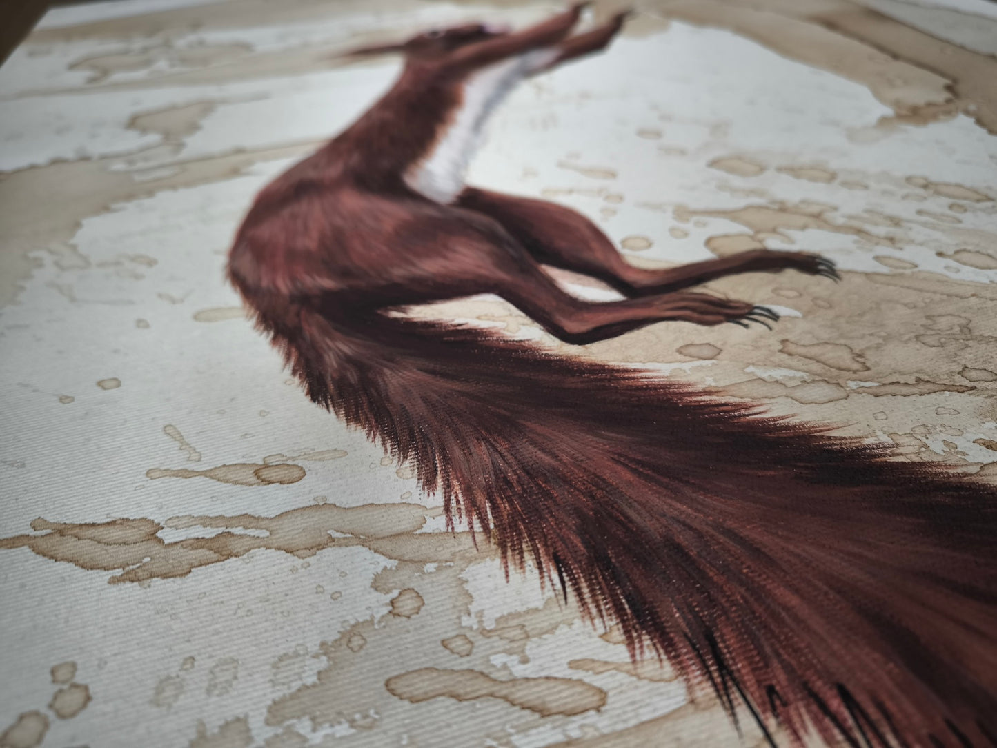 Eichhörnchen mit Perle