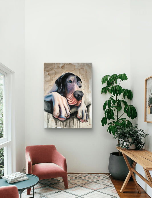 Das sind mal große Pfoten