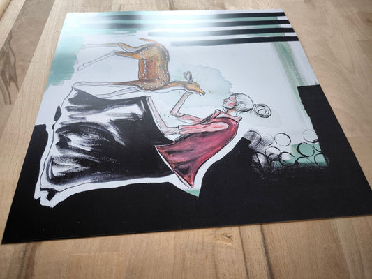 Druck " Die Begegnung"