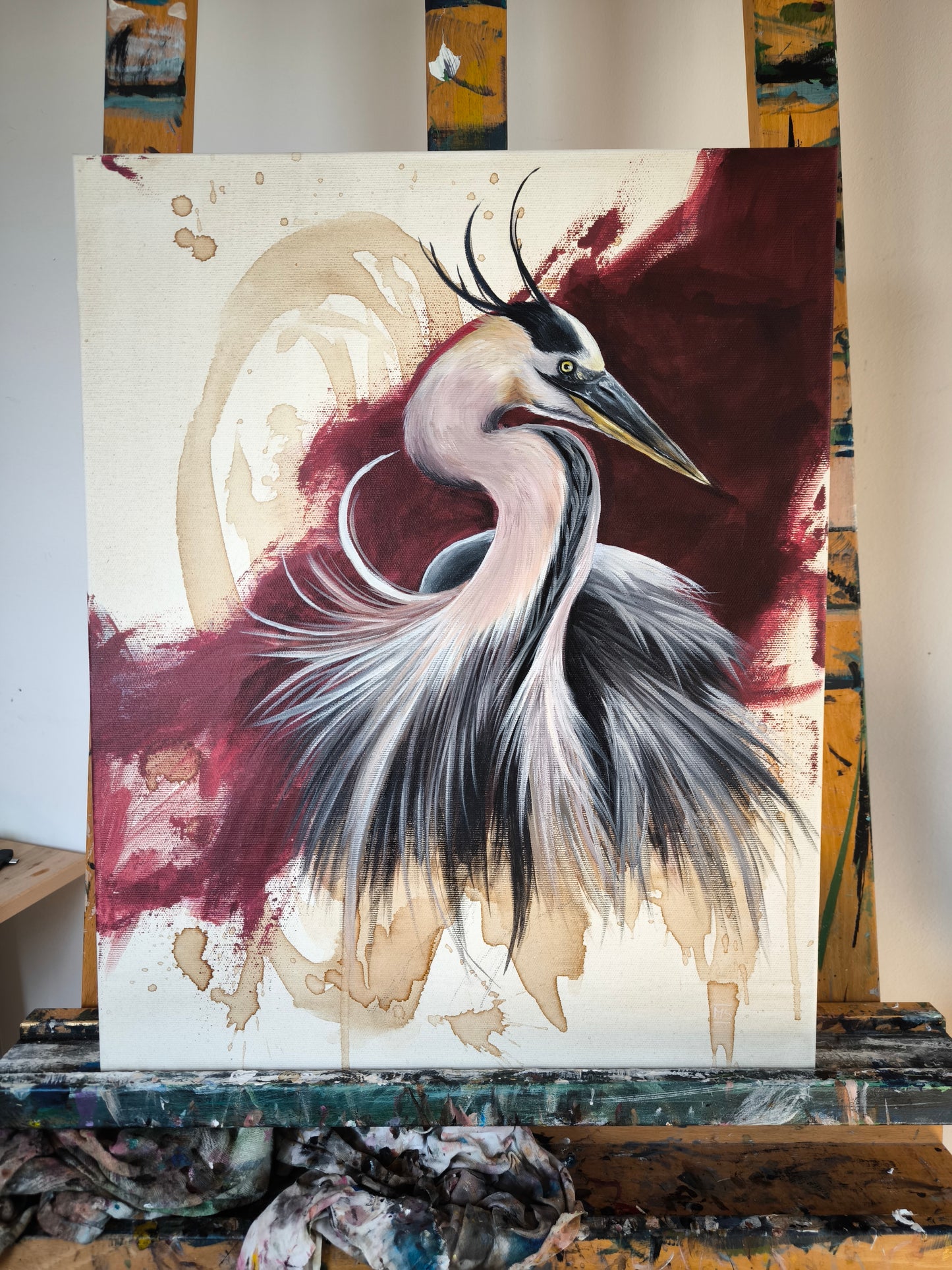 Kunstdruck "Anmut im Sturm"