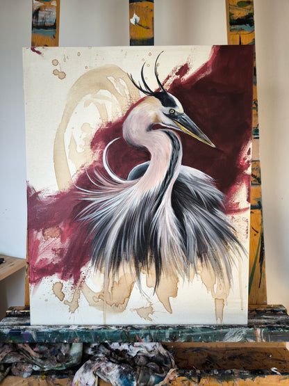 Kunstdruck "Anmut im Sturm"