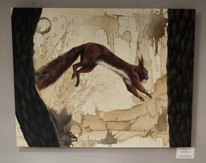 Eichhörnchen mit Perle