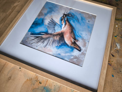 Posterdruck Eisvogel
