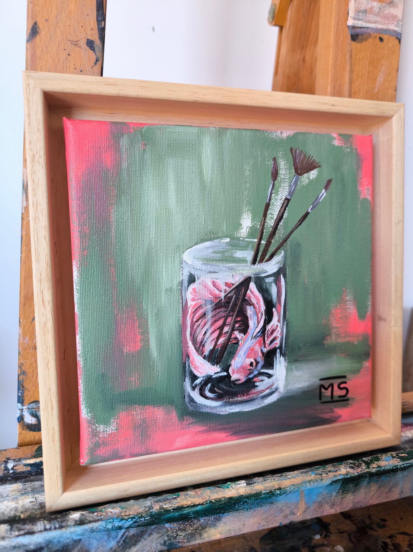Fisch im Glas