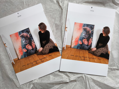 Kalender "Kunst mit Kaffee" und "Bunte Kunst"