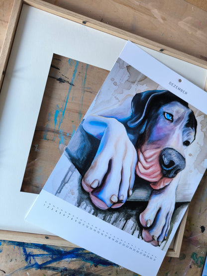 Kalender "Kunst mit Kaffee" und "Bunte Kunst"