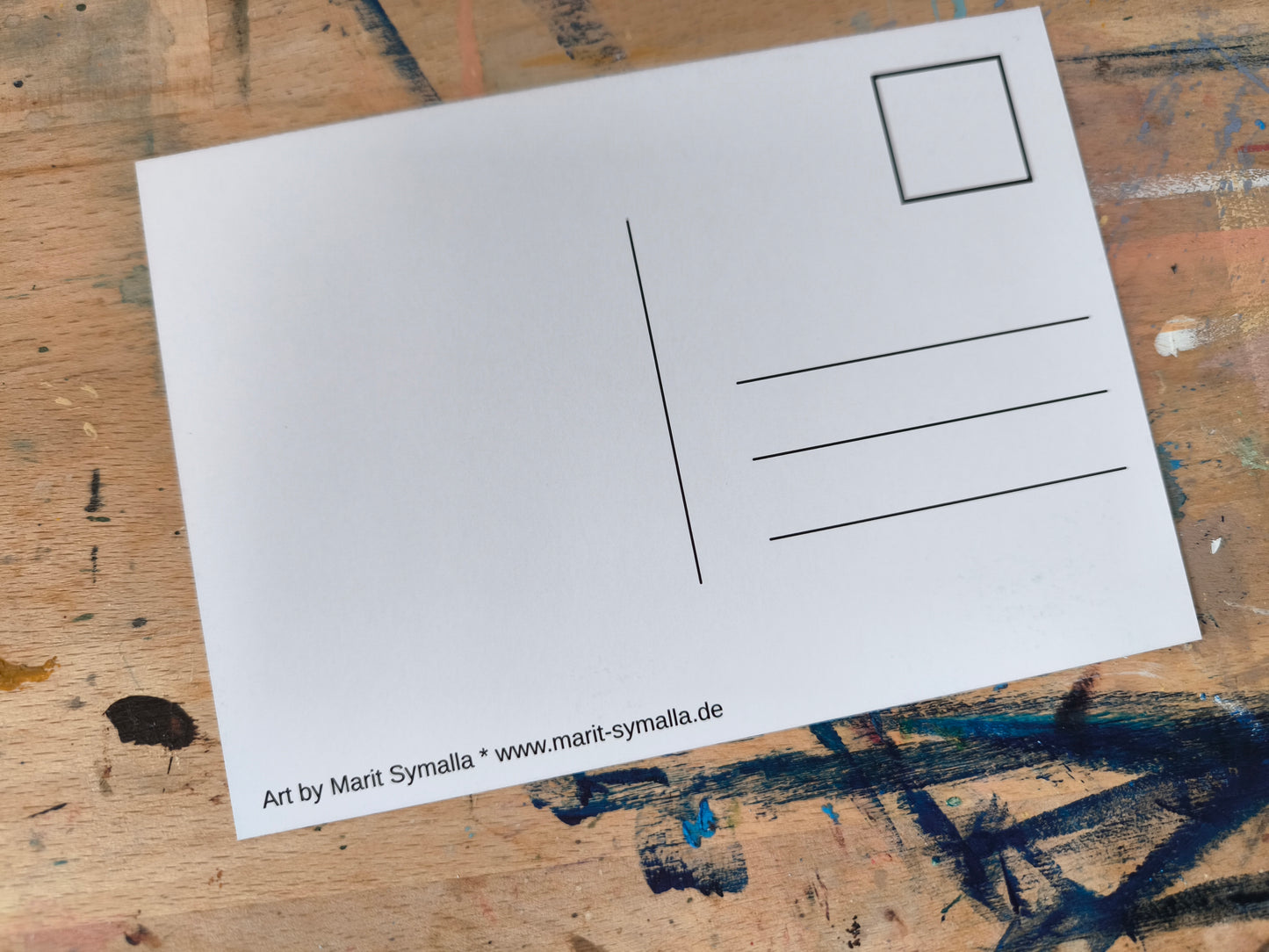 Postkartendruck Otter