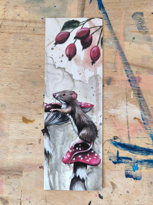 Lesezeichen Druck "Spaziergang mit Aussicht"