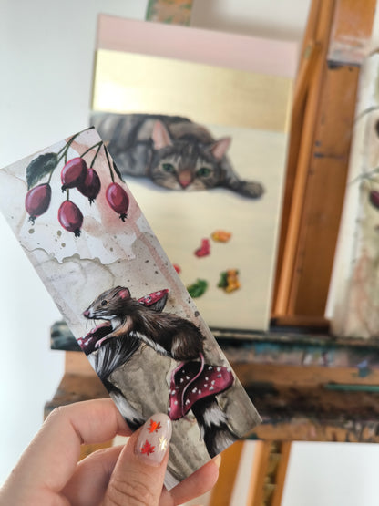 Lesezeichen Druck "Spaziergang mit Aussicht"