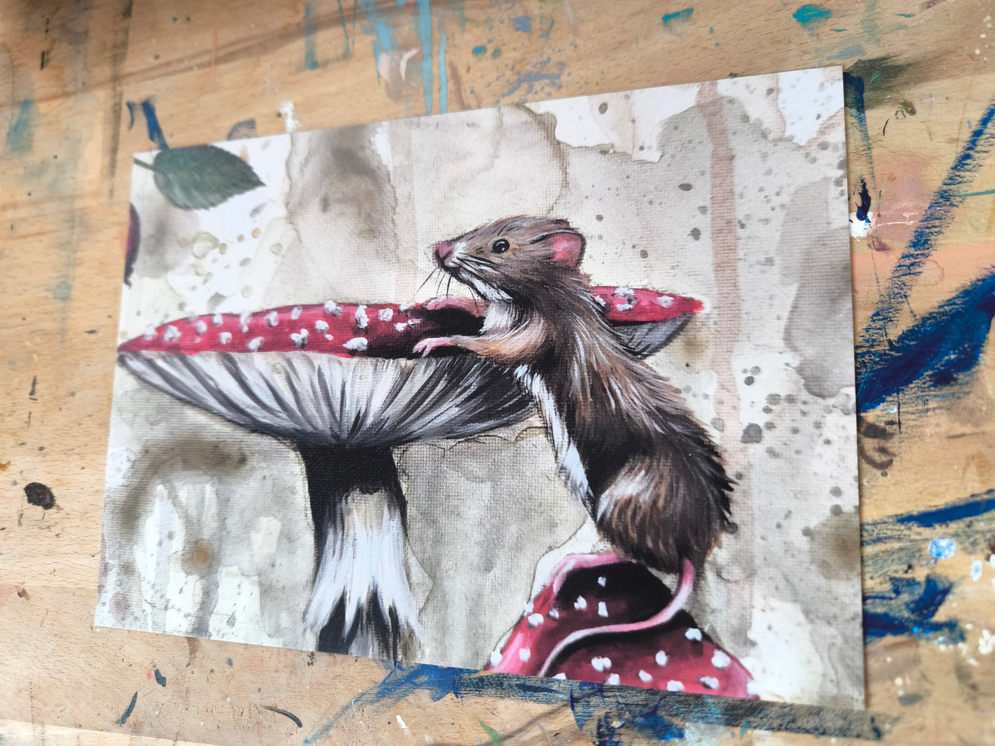 "Postkartendruck" Din A5