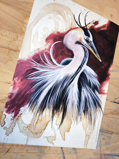 Kunstdruck "Anmut im Sturm"