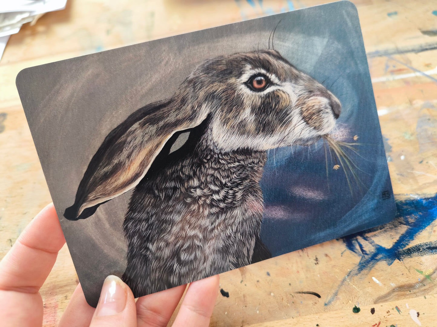 Postkarten Din A6 "Feldhase"