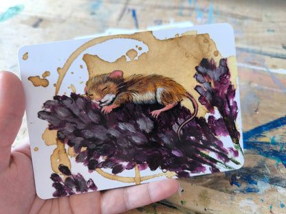 Postkarte "süße Träume"