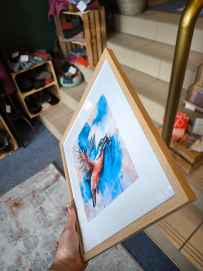 Posterdruck Eisvogel