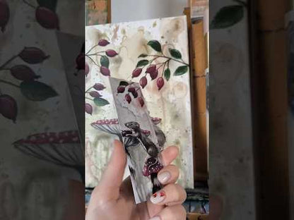 Lesezeichen Druck "Spaziergang mit Aussicht"