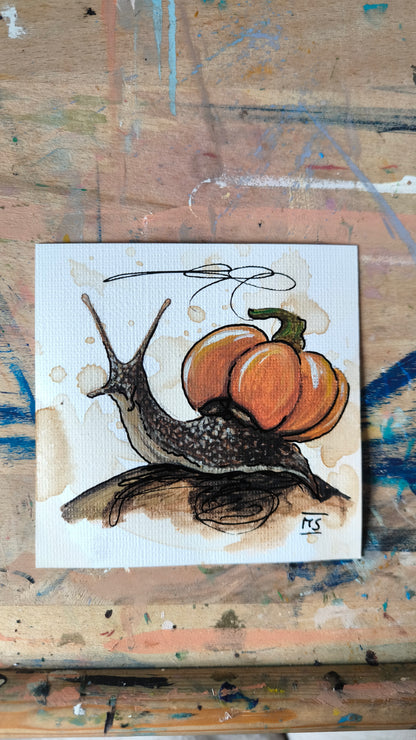 Atelierpost kleine Unikate "Oktober"