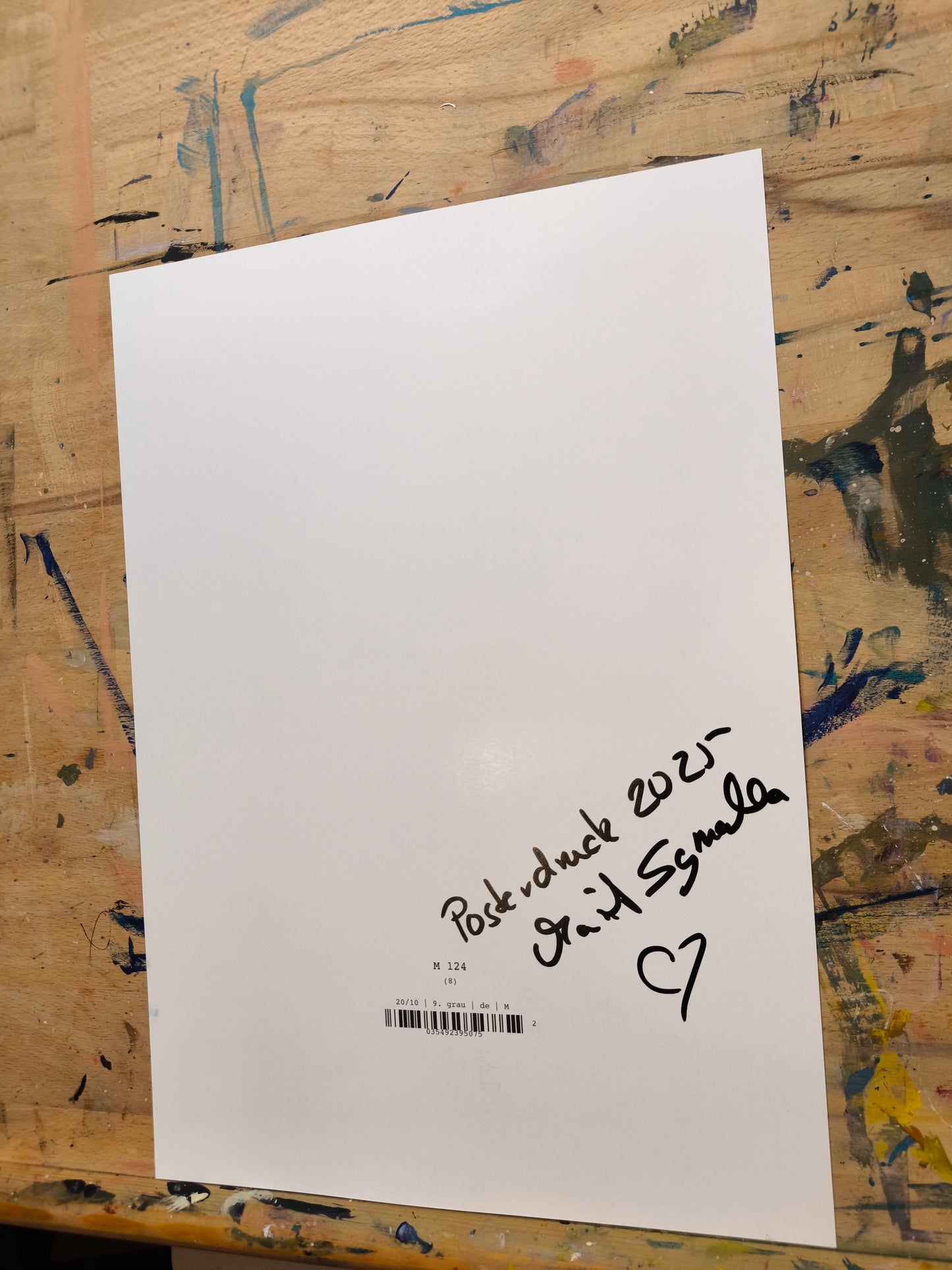 Posterdruck "Spaziergang mit Aussicht" Reduziert wegen Farbfehler