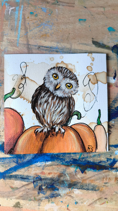 Atelierpost kleine Unikate "Oktober"