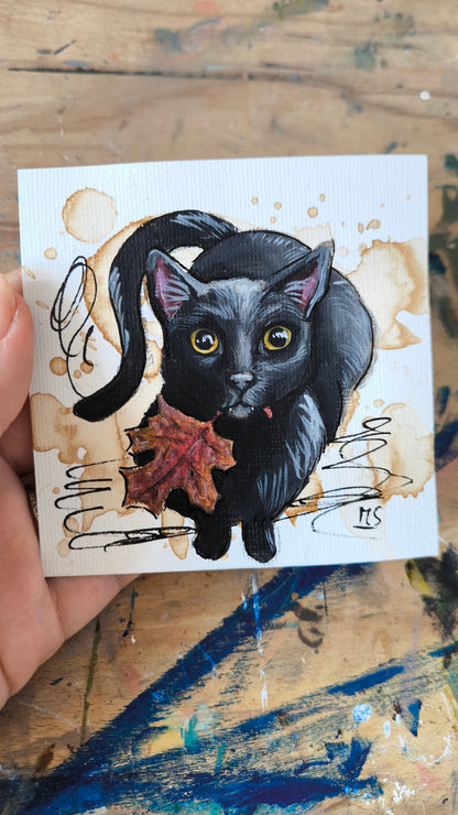 Atelierpost kleine Unikate "Oktober"