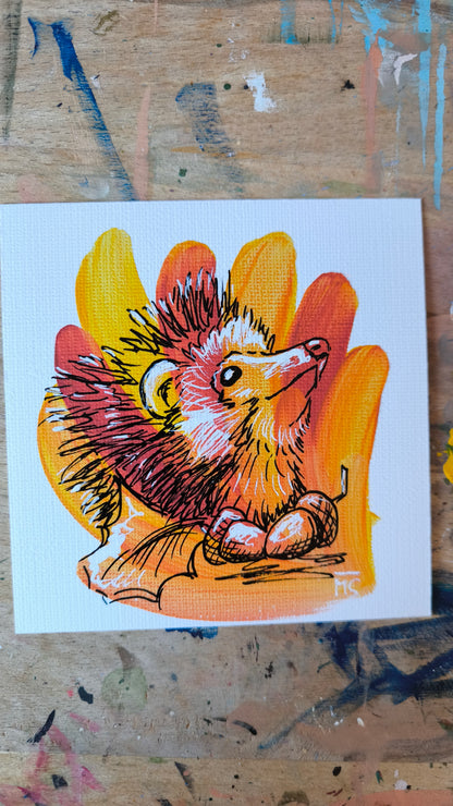 Atelierpost kleine Unikate "November"