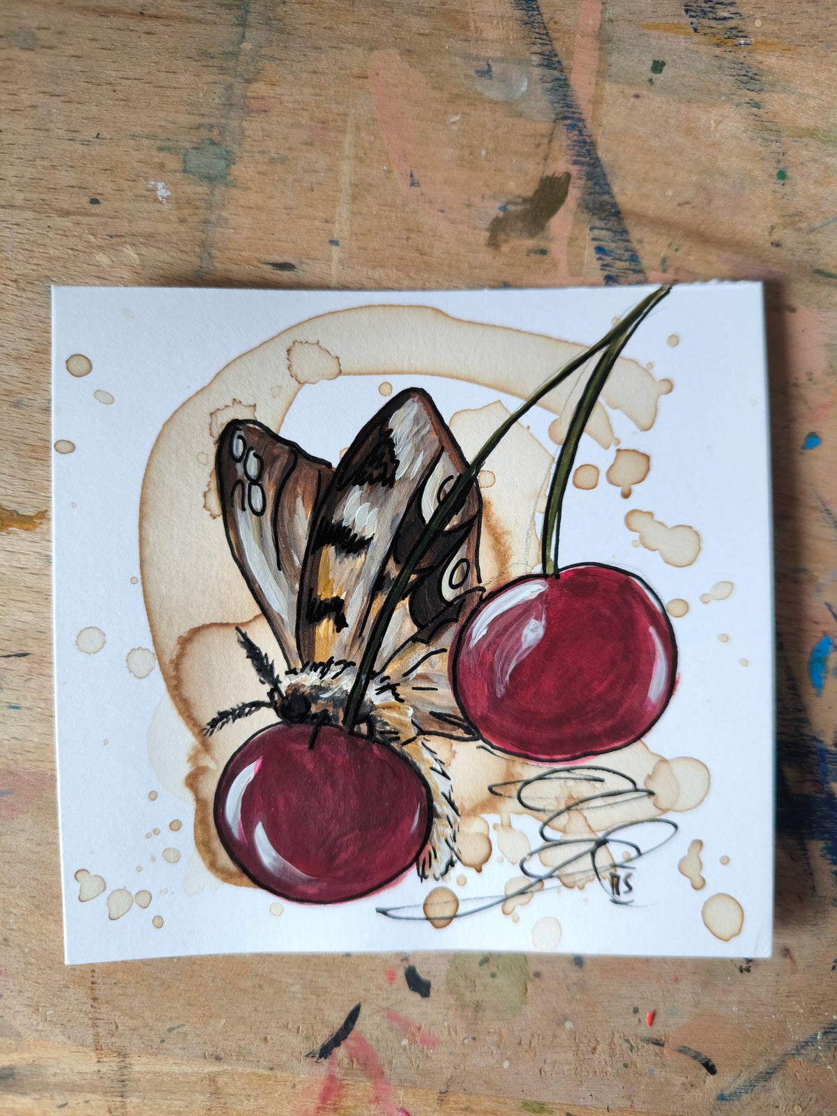Atelierpost kleine Unikate "September"