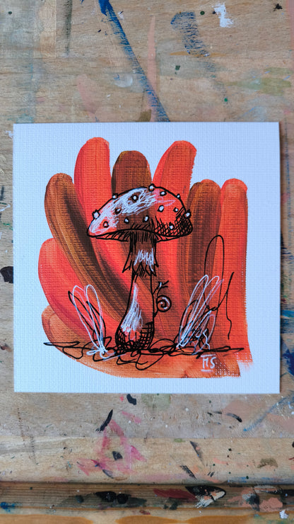 Atelierpost kleine Unikate "November"